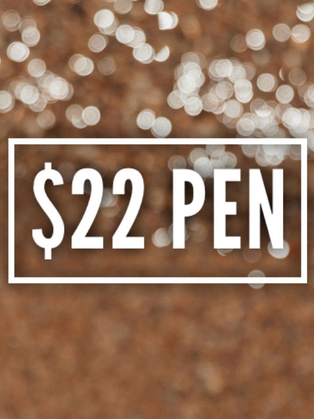 Unlisted $22 Pen